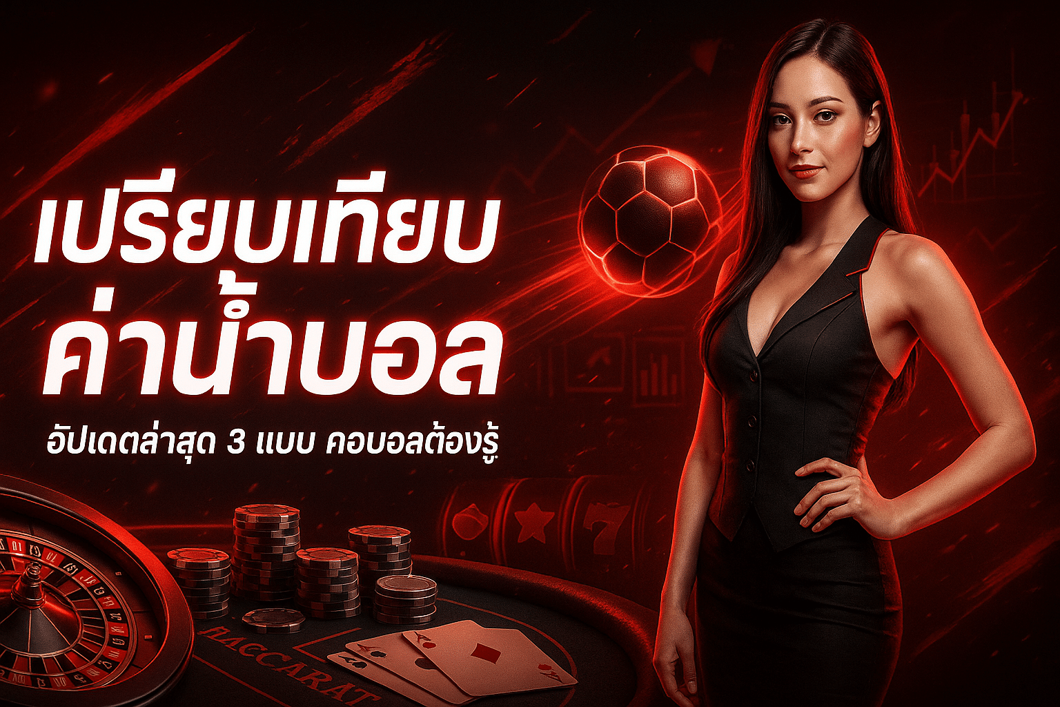 เปรียบเทียบ ค่าน้ำบอล