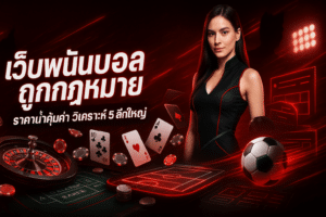 เว็บพนันบอล ถูกกฎหมาย